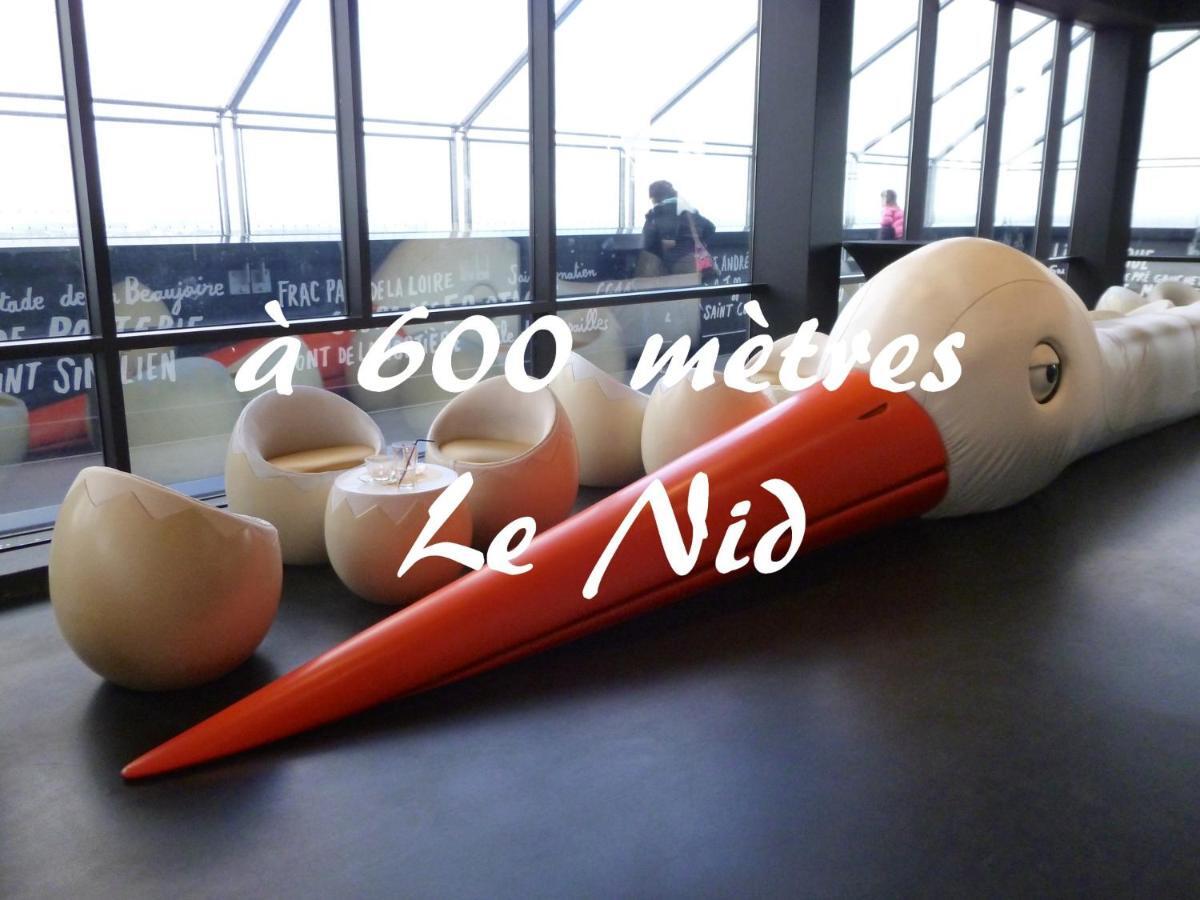 南特Le Nid Des Carmes公寓 外观 照片